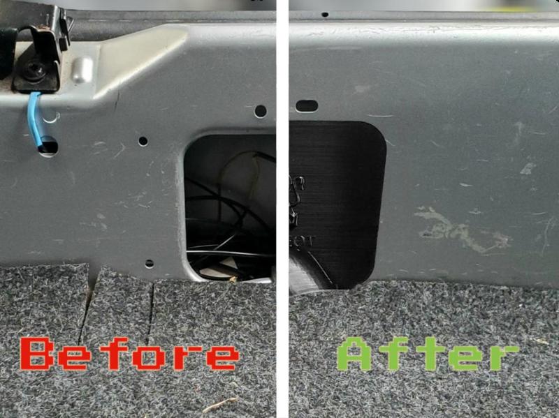 Peugeot 206 Trunk Cover