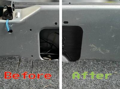 Peugeot 206 Trunk Cover