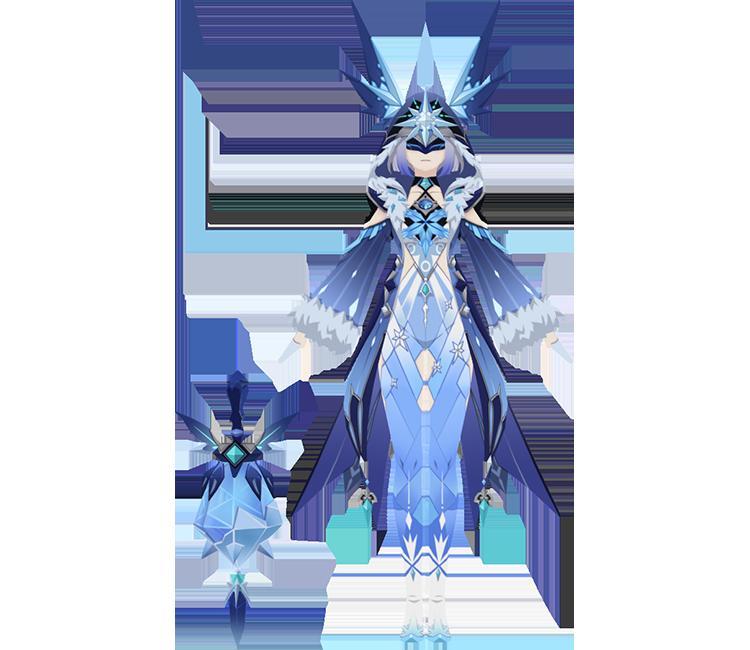 Genshin Impact Fatui Cryo Cicin Mage