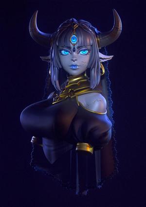 Amara bust