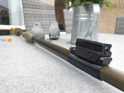 picatinny_rail for .625 caliber blowgun Tim Wells cold steel