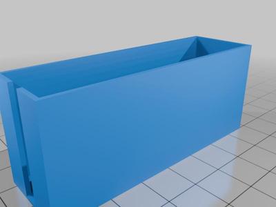 Crosshair laser battery box mount