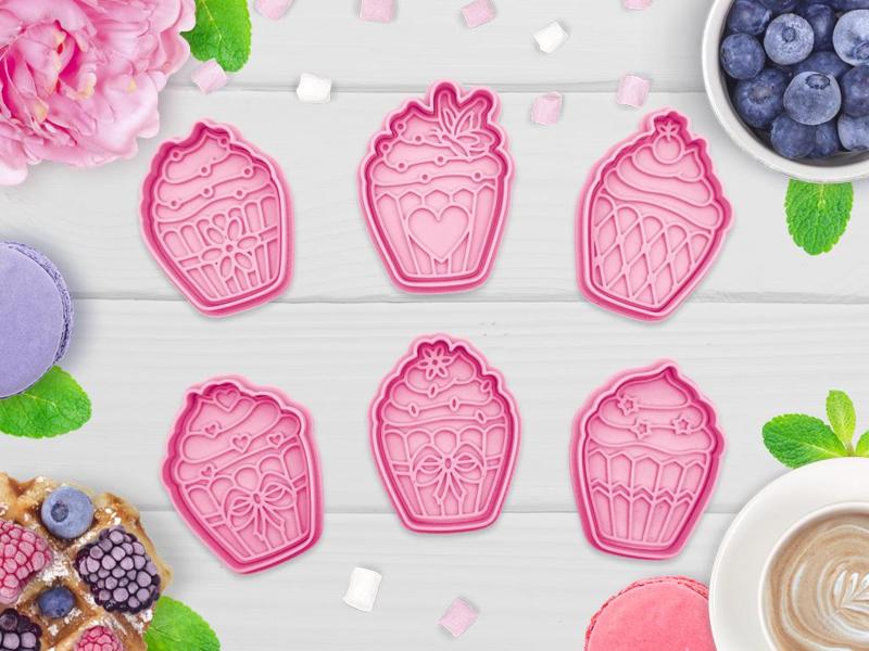 Cupcake cookie cutters