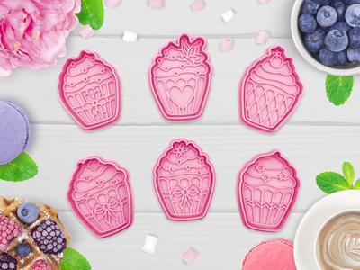 Cupcake cookie cutters
