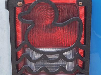 Jeep Wrangler Duck light grill