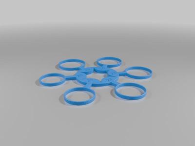 Ring Size chart from 21 to 25 mm    Baguier de 21 à 25 mm