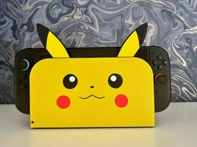 Nintendo Switch 2 Dock Pikachu Cover - Ver 2