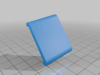 Garmin Dual HRM Battery Cover No Screws Clip