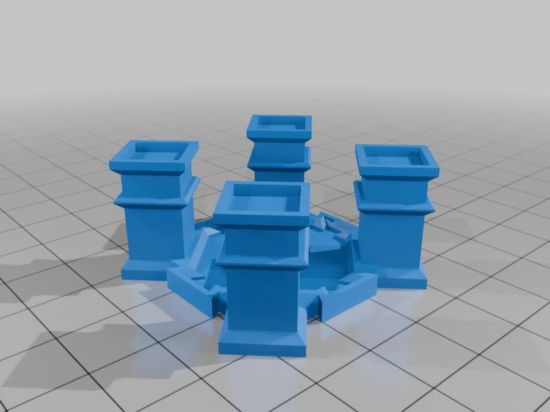 Clank! Catacombs Shrine Easy to print