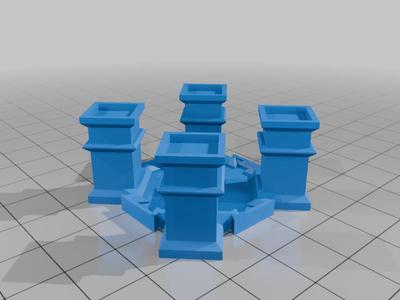 Clank! Catacombs Shrine Easy to print