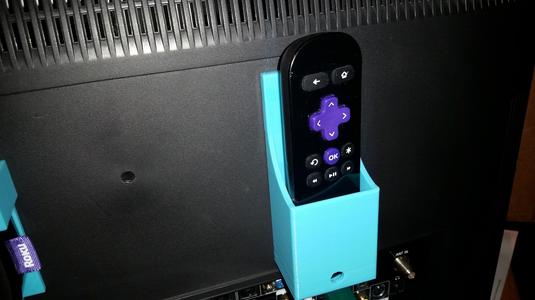 Roku 2 XS remote holder VESA 100