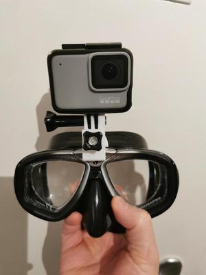 Taucherbrille GoPro Halterung - Diving Goggles GoPro Mount
