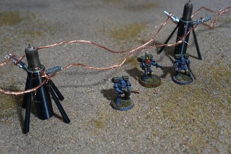 Transmission Tower Terrain Piece for 28mm Wargames