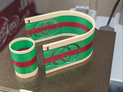 Gucci Pet Water bottle Holder w/cup