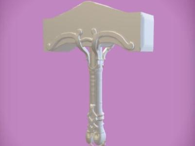 Mjolnir Thor Keychain