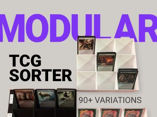 Modular Card Sorter - Trading Card Sorting Tray