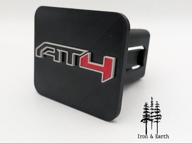 GMC AT4 Clip In Hitch Cover