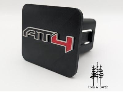 GMC AT4 Clip In Hitch Cover