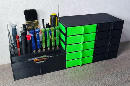 STACKABLE MODULAR DRAWERS