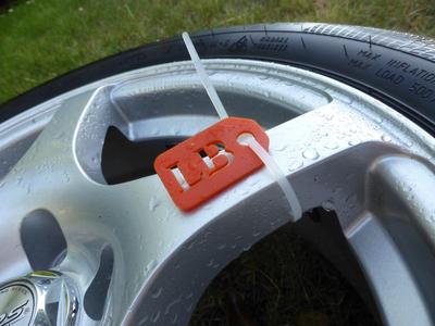 Car Tire Markers