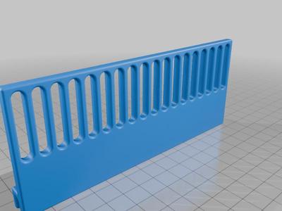 Aquarium Filter overflow teeth, 