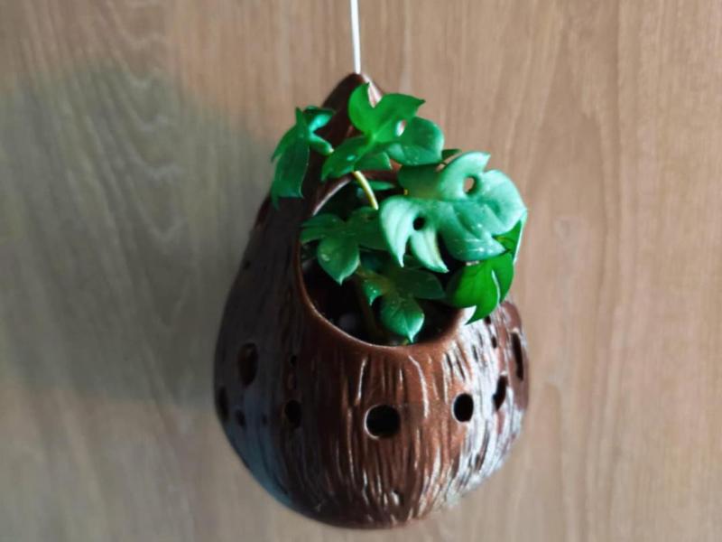 Hanging plant pot/candle