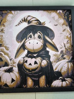 Eeyore Halloween Hueforge
