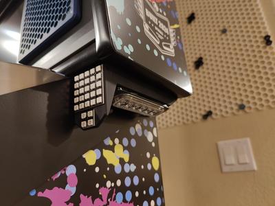 Pinball Backbox Corner Matrix Lights