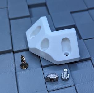 2020 alu profile corner extra strong plate holder