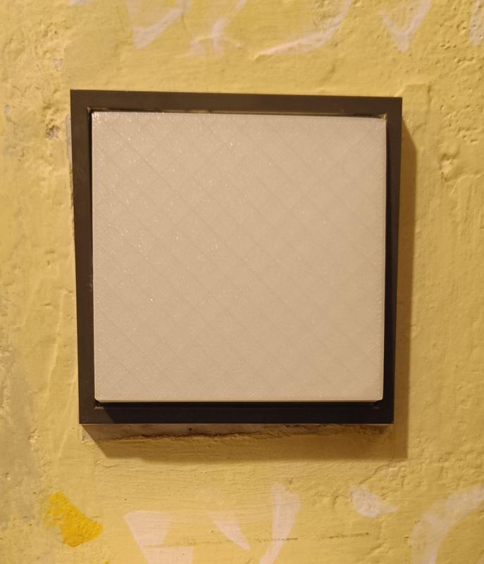 Kryt starého vypínače světel CZ / Cover of the old CZ light switch