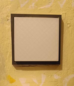 Kryt starého vypínače světel CZ / Cover of the old CZ light switch