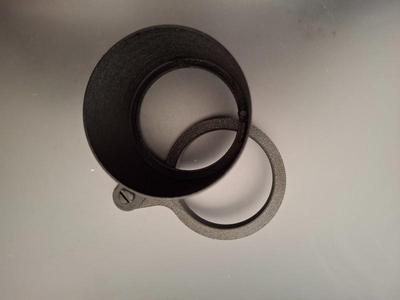 pivoting lens hood for seestar S50