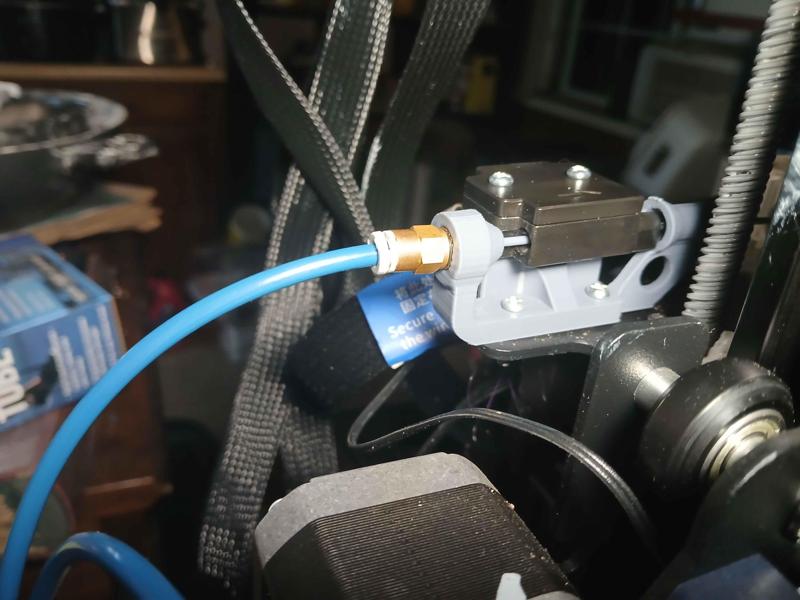 Bowden-Fed Sensor Mount