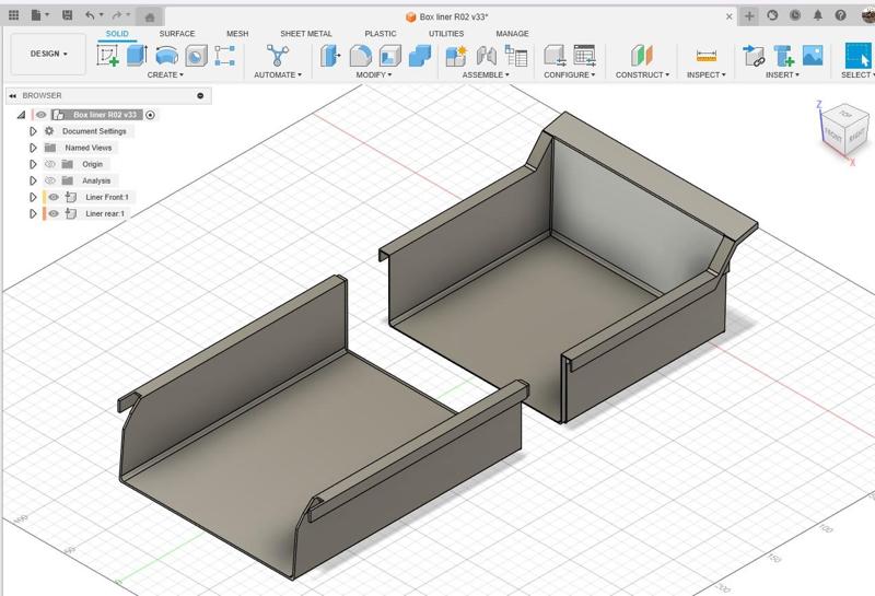 Tamiya Arocs 3348 Tipper Liner
