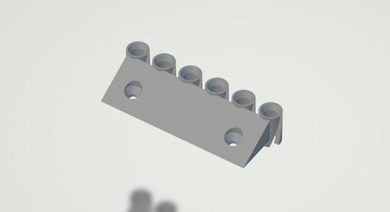 Sewing machine cable holder