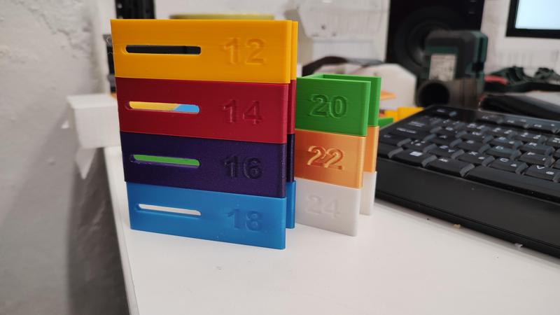 U-scribe jig set - Metric and Inch