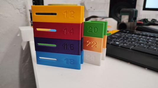 U-scribe jig set - Metric and Inch