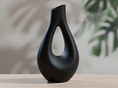 Elegant Teardrop Vase