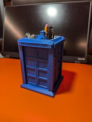 Dr. Who TARDIS Pen/Pencil Holder