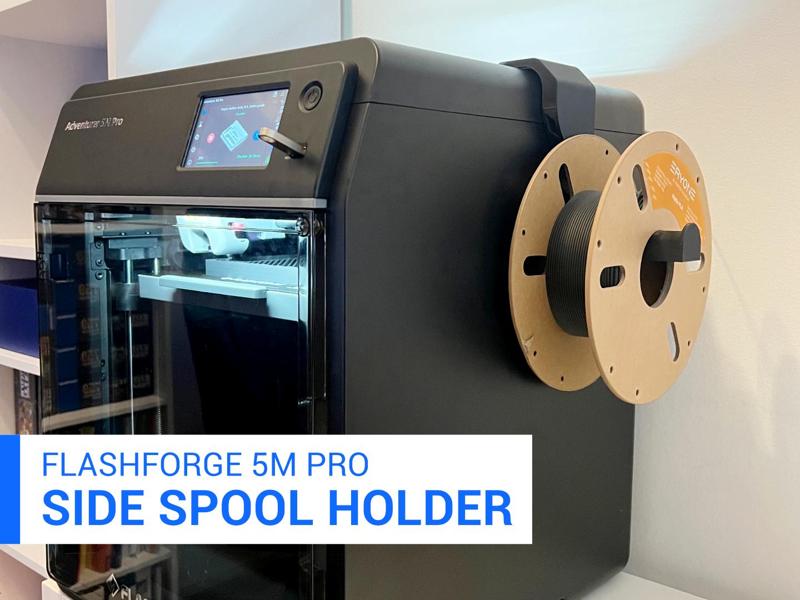 Flashforge 5m Pro Side Spool Holder