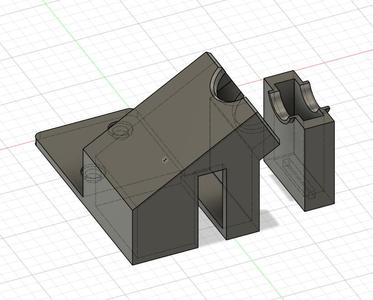 Extender cable SDcard mount for Ender 3 V2