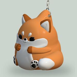 Cute Fox Keychain