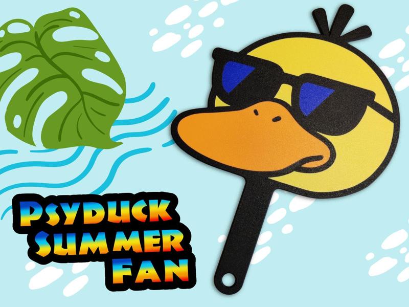 Psyduck Summer Fan