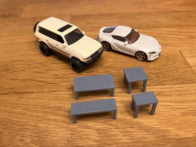workbench garage 1/64 hotwheels matchbox siku 