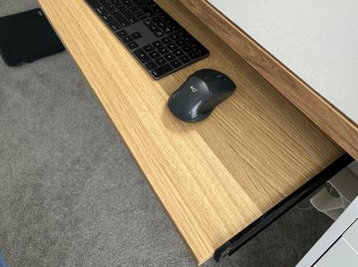 Under Desk Keyboard Drawer Reinforced Bracket