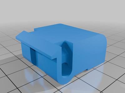 Guide Rail clip for electric tile saw fence. Performance Power, Plasplug and others