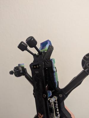 FlyFishRC Volador 2 VX5 - dual antenna holder (Waksnail Moonlight Kit)