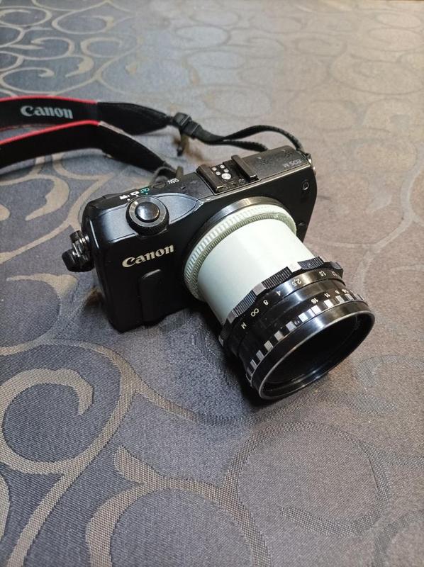 Krasnogorsk-2 to Canon EF-M adapter