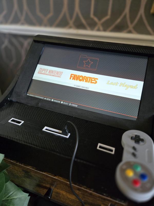 3D-Printed Bartop Video Game Arcade