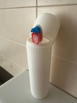 Caja de Viaje cepillo dientes / toothbrush travel box